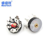 Rv12 mm potensiometer Volume 3 pin volume 2m kontrol ohm menara derek putar b503 potensiometer joystick