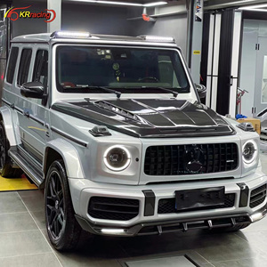 อัพเกรดTopcarสไตล์G63 Body Kitแห้งคาร์บอนHoodสําหรับMercedes Benz G Wagon Body Kit G Class W464 AMG G63 G500 2019-2023 - Product Image 3
