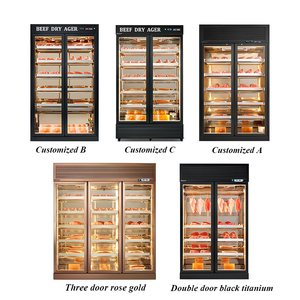 Réfrigérateurs d'affichage à économie d'énergie Réfrigérateur Vitrine de viande réfrigérée Vitrine de viande séchée - Product Image 2