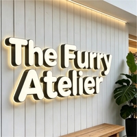 Lettres lumineuses LED pour enseignes de magasin, panneaux publicitaires extérieurs super lumineux, hôtels, bars, centres commerciaux, entreprises, AC