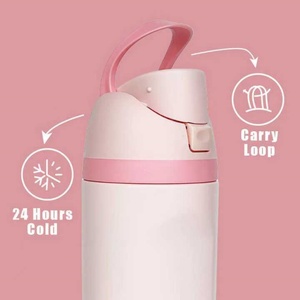 Customized 19OZ 24OZ 32OZ 40OZ Stainless Steel Travel <b>Coffee</b> Tumbler Insulated Water <b>Bottle</b> Kids Cup for Sports and Camping - Product Image 6