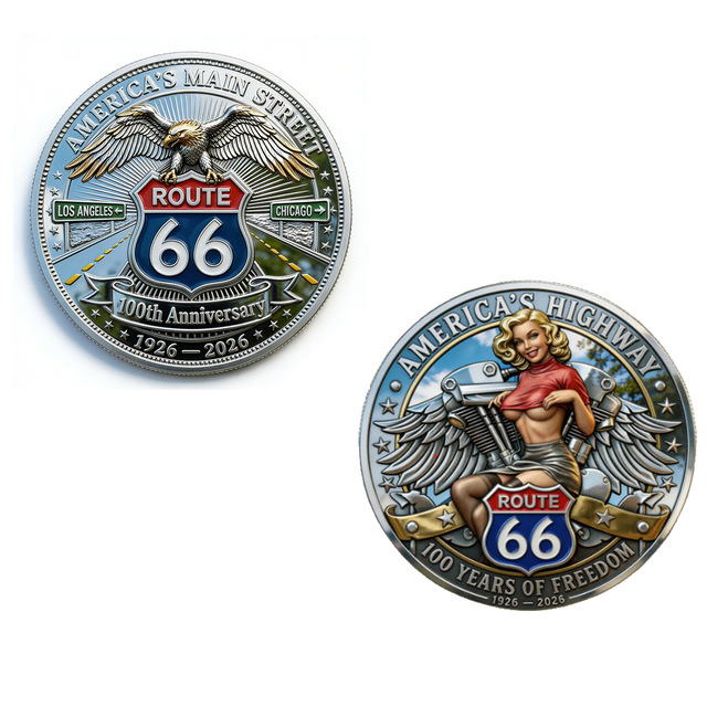 Custom Challenge Coin Hard Enamel Polished Metal Coin Gift Father's Day Wholesale Supplier Factory Direct Creative Color