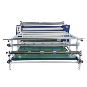 Nouvelle machine de transfert thermique semi-automatique à tambour de 270 mm et rouleau de 73 pouces, gain de place, pour l'impression de vêtements de sport - Product Image 3
