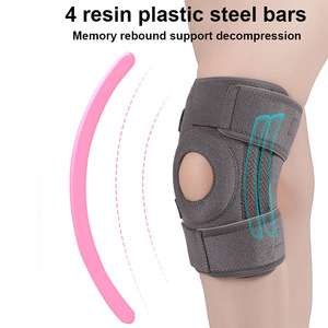<span class=keywords><strong>Rodillera</strong></span> Ajustable Aofit <span class=keywords><strong>con</strong></span> Almohadilla Rotuliana de EVA y <span class=keywords><strong>Soporte</strong></span> de Acero Plástico, <span class=keywords><strong>Soporte</strong></span> de Rodilla Transpirable de Tela SBR para Deportes - Product Image 4