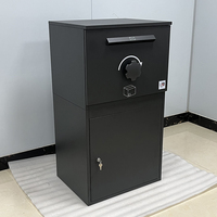 JDY breveté extérieur boîte aux lettres personnalisé colis goutte antivol couverture revêtement en poudre pour appartement bureau poste Application