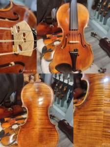 Tongling Professionelle Handgefertigte Antike Violine aus Europäischem Holz mit Schönem Klang - Product Image 4
