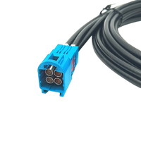 Cable Coaxial Mini Fakra 4 en 1 Código Z Universal de Alta Velocidad FAKRA Mini (HFM) Macho a Hembra Dacar 302 RG174LL