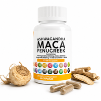 Capsules de complexe vitalité Maca Oyster OEM prêtes à être expédiées, capsules Maca Plus, soutien énergétique et d'endurance pour hommes, complément pour adultes