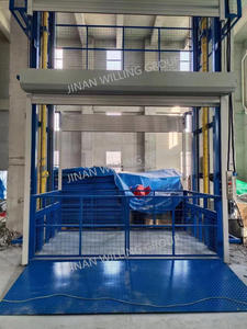<span class=keywords><strong>Monte</strong></span>-<span class=keywords><strong>charge</strong></span> hydraulique stable avec rail de guidage anti-chute et certification CE - Product Image 5