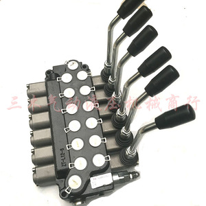 Válvula Hidráulica Manual Multivía ZT-L12E-OT-6 de 10 mm de Diámetro Nominal para Excavadoras y Montacargas - Product Image 4