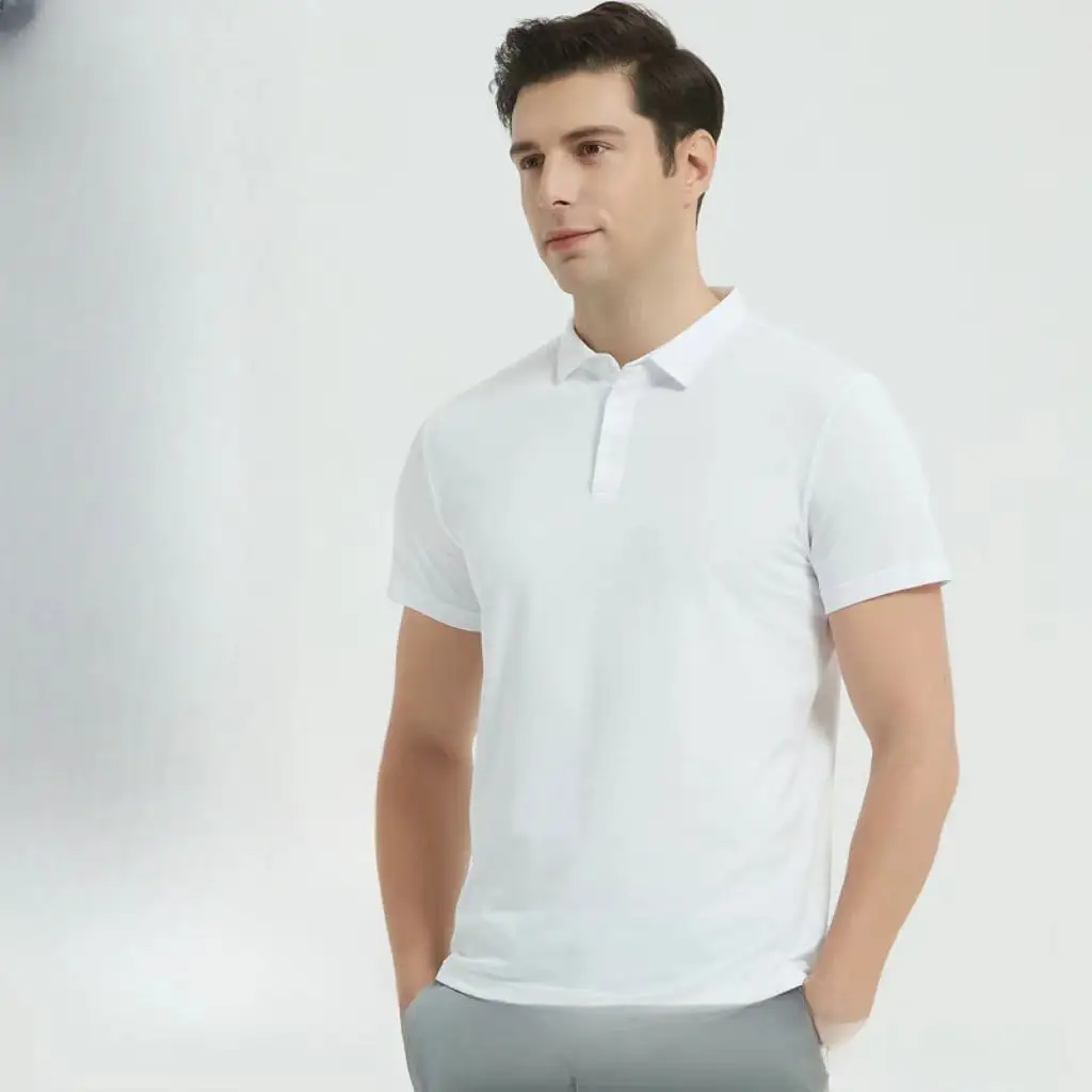 לוגו מותאם אישית חולצות פולו גולף פיק כפול עיצוב כותנה מרקיזה חולצת פולו גברים סופימה כותנה באיכות גבוהה