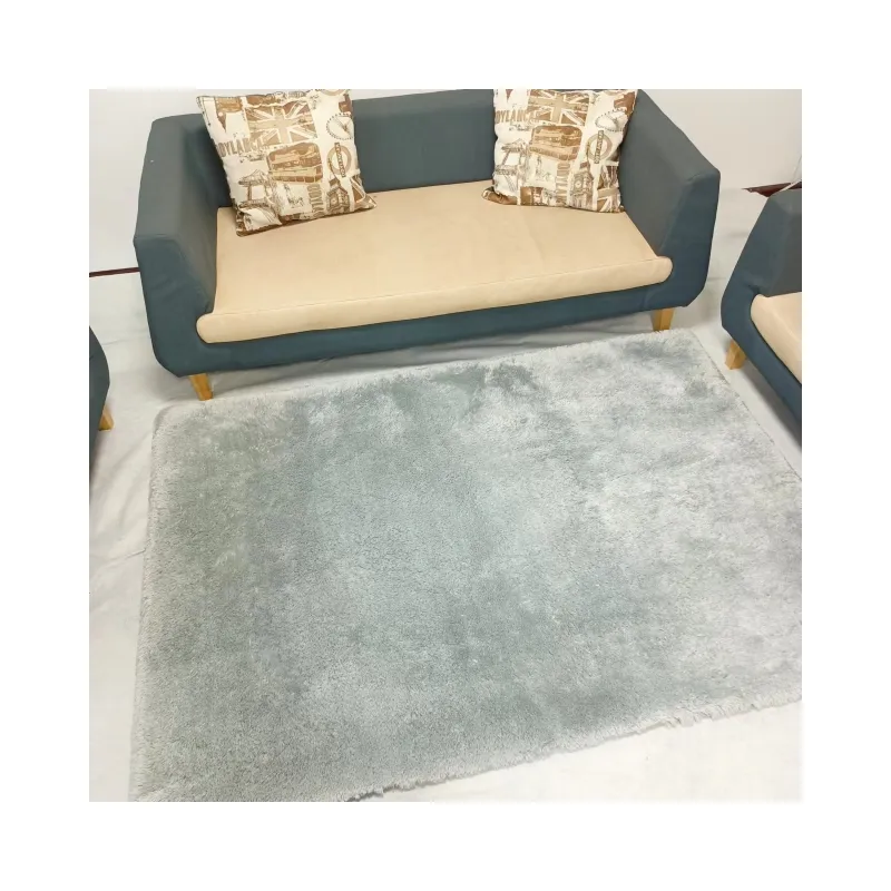 WJRT Living Room Rectangle 100% Polyester carpet Custom Color shaggy FluffyArea Rug Carpets
