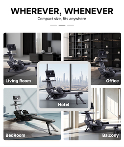 Thiết kế mới trong nhà phòng tập thể dục chèo thuyền máy thép và nhôm fan-driven Thiết bị tập thể dục để sử dụng nhà - Product Image 5