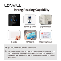 Lector de tarjetas de control de acceso de puerta al por mayor TCP RJ45 WIFI IC ID Card QR Code Uhf Rfid Reader