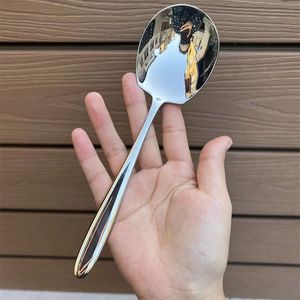 Stainless Steel Serving Spoon Extra Large Thickened For Hotel Restaurant Buffet Communal Use - Product Image 4
