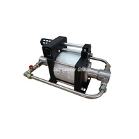 Pompe de transfert de liquide pneumatique haute pression en acier inoxydable à entraînement pneumatique pour le conditionnement des réfrigérants