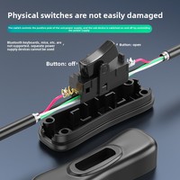 Kabel Ekstensi USB 2.0 Male-to-Female Switch 20 Bends Konduktor Tembaga Bebas Oksigen untuk Mouse Komputer Flash Drive Kipas Kecil
