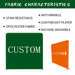 ฉากหลังถ่ายภาพแบบพกพา ผ้าตึงสีสันสดใส ขนาดสั่งทำพิเศษ พร้อมขาตั้งและปลอกหมอน - Product Image 4