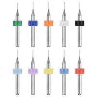 Forets micro-perforateurs RUIMENG CN 0,3 mm, tige de 1/8 po, en carbure de tungstène non revêtu, pour perçage de circuits imprimés (PCB) 135, gravure CNC, outil de précision