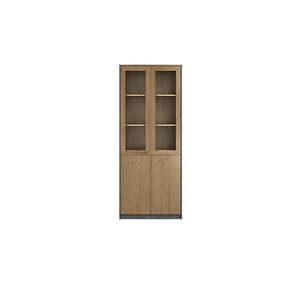 6.5ft alta Post-moderna per la casa in legno ufficio armadio libreria armadio modulare - Product Image 3