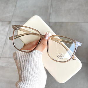 Monturas de gafas cuadradas Qianai para mujer, montura completa, lentes con filtro de luz azul, modelo N3-30219 - Product Image 5