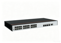 S5735 L24P4X A2 Switch Gigabit PoE+ de 24 Puertos, 4*10G SFP+ Uplink, 380W PoE, Alimentación CA, Switch de Acceso Empresarial, Switches de Red