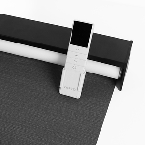 Tùy chỉnh điều khiển <span class=keywords><strong>Bluetooth</strong></span> có thể điều chỉnh điện Con lăn màn trập văn phòng thông minh xây dựng bức màn từ xa graffiti Shading cửa chớp - Product Image 5