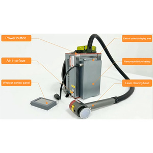 เครื่องทำความสะอาดด้วยเลเซอร์กำจัดสนิม,เครื่องทำความสะอาดเลเซอร์สำหรับการลบพื้นผิวโลหะ - Product Image 6