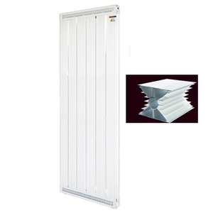 Radiatore in Acciaio-Alluminio per Scaldabagno con Buona Resistenza alla Corrosione e Dissipazione del Calore, Altezza 445-1845mm, Prodotto in Cina - Product Image 1