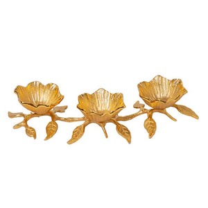 Tazón de Aluminio Dorado para Servir Frutos Secos, Decoración de Mesa y Recepciones, Producto Más Vendido - Product Image 1