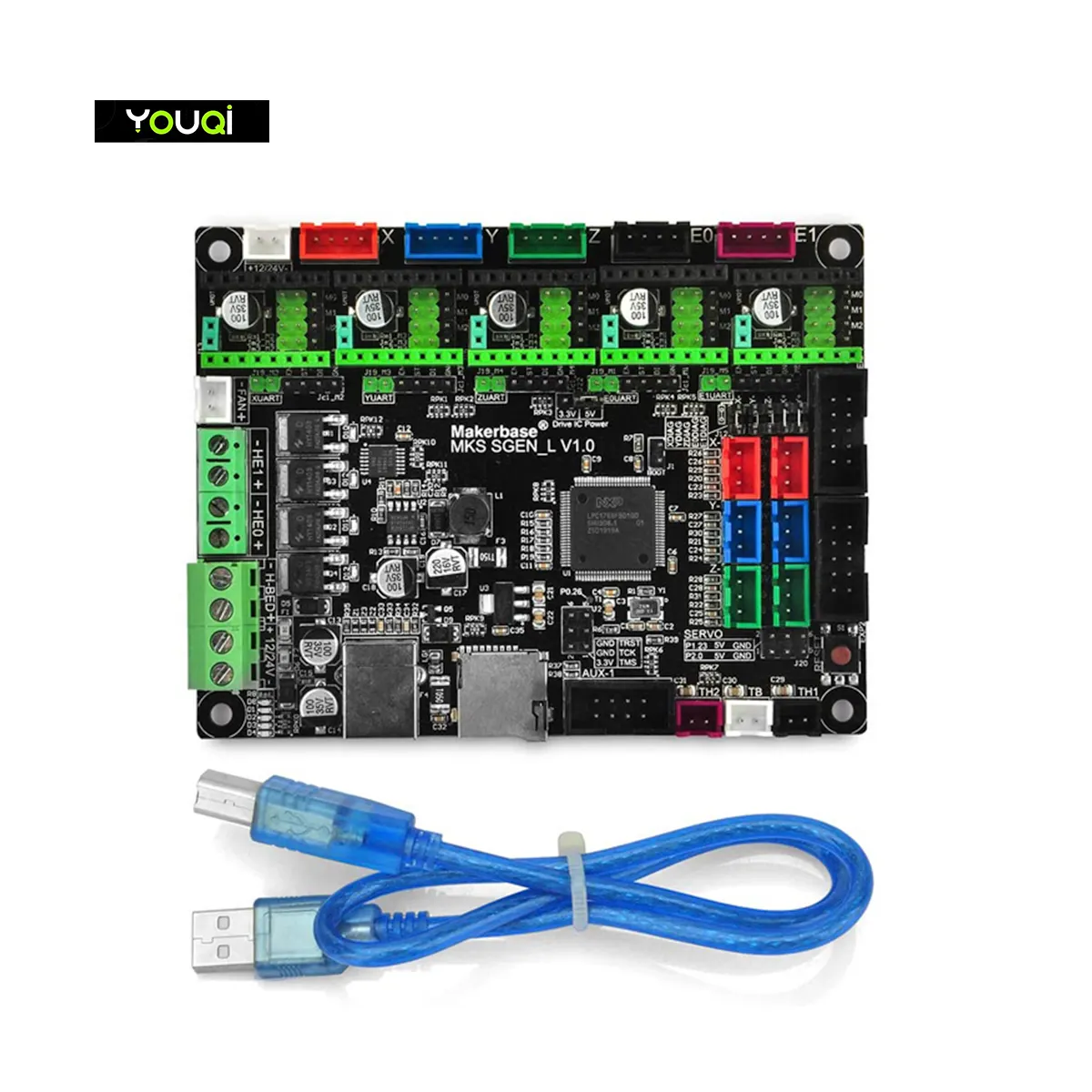 YouQi 3d מדפסת אביזרי MKS SGEN L V1.0 32 קצת משולב Mainboard שליטה לוח עבור 3D מדפסת