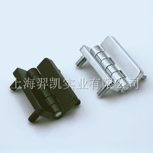 Hiteken Metal Cabinet Door Hinges Black 54x40mm Zinc Alloy Industrial Machine <b>Tool</b> Accessories - Product Image 2