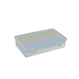 Portable Pillbox 21 Compartment Extra Large Capacity Weekly Storage Case With Handle For Medication Organization - Product Image 4