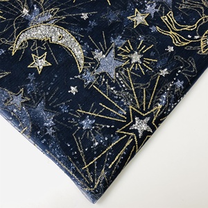 กลิตเตอร์ลูกไม้เพกาซัสและผ้าดาวมีแถบสีทองสำหรับชุด - Product Image 3