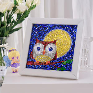 Vente en gros 5d DIY Diamond Paintings Kit Home Decoration Cartoon Animal <span class=keywords><strong>Anime</strong></span> Design Diamond Paintings Toy Set pour enfants - Product Image 1