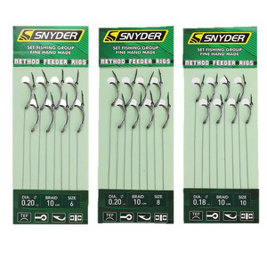 Plateformes <span class=keywords><strong>de</strong></span> pêche prêtes à l'emploi pour la pêche à la carpe dans les eaux calmes Longueur <span class=keywords><strong>de</strong></span> crochet pré-attaché en PE pour des changements rapides d'appâts - Product Image 5