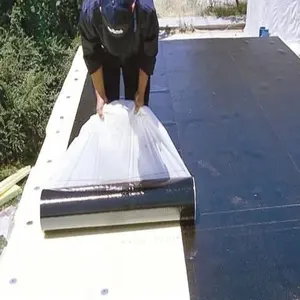 Membrana de techo autoadhesiva de caucho EPDM, membrana impermeable con pegamento/bitumen - Product Image 1