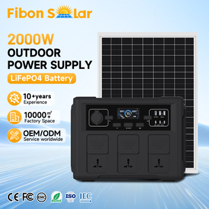 Home Application Multi Off Grid <b>Solar</b> Power <b>System</b> 2000W Home <b>Lighting</b> Family <b>Solar</b> Energy <b>Systems</b> Station - Product Image 1