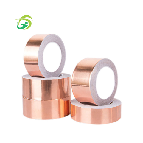 Copper Foil EMI Shielding Tape Acrylic Adhesive Single-Sided Waterproof Oxidation Resistant for EMI Shielding Electrical Repairs