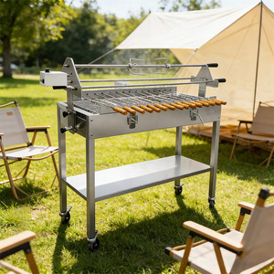 <span class=keywords><strong>Asador</strong></span> de Carbón Comercial de Acero Inoxidable <span class=keywords><strong>para</strong></span> Pollo, <span class=keywords><strong>Asador</strong></span> Vertical de Carbón - Product Image 2