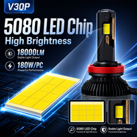 Bombilla LED para Faros Delanteros SFIDA V30P Canbus Sin Errores, Accesorios para Automóviles, Bombillas LED para Automóviles, Faros Delanteros LED H4, Lámpara LED H4, Luces Antiniebla LED H7