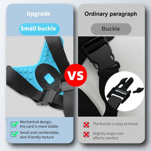 Support de fixation pour mentonnière de <span class=keywords><strong>casque</strong></span> de <span class=keywords><strong>moto</strong></span> HONGDAK avec clip pour téléphone pour caméra d'action Go Pro Hero 13 12, support de téléphone portable pour le visage - Product Image 6