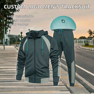 Conjunto Deportivo Unisex de Alta Calidad, Personalizado, Estilo Urbano, Oversize, 100% Algodón, con Cierre, para Gimnasio, Entrenamiento, Running y Jogging - Product Image 2