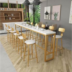 Multi size Semplice <span class=keywords><strong>bar</strong></span> <span class=keywords><strong>tavolo</strong></span> e sedia combinazione di moderno semplice arte del ferro in legno massello soggiorno <span class=keywords><strong>bar</strong></span> casual di alta da <span class=keywords><strong>tavolo</strong></span> - Product Image 1
