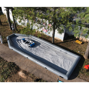 Nhà Máy Giá tùy chỉnh nổi máy bay phản lực trượt tuyết nền tảng thuyền trạm <span class=keywords><strong>Inflatable</strong></span> phao Dock cho du thuyền - Product Image 6