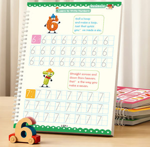 Set di Quaderni Magici per Bambini con Penne Cancellabili Automatiche per Esercizi di Scrittura per Bambini in Età Prescolare - Product Image 5