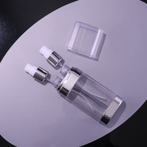 Flacon en plastique élégant et luxueux pour ensemble de lotion, flacons à pompe pour animaux de compagnie, double tubes, 30 ml, flacon d'emballage pour lotion - Product Image 6