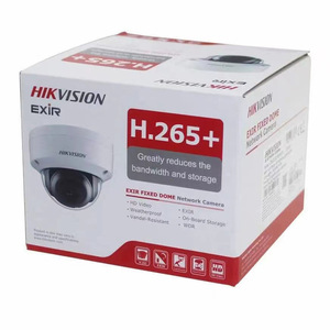   Caméra réseau dôme fixe Exir H.265+ 8MP HD, résistante aux intempéries et aux vandales, avec stockage intégré WDR - Product Image 1