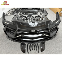 Kit carrosserie Mansori Gen III en fibre de carbone sèche complète, dernière version, avec pare-chocs, capot, ailes et échappement pour Lamborghini Urus 2018-2021