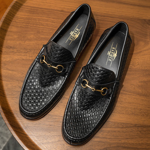 Chaussures habillées pour hommes en cuir véritable, design classique populaire, chaussures de bureau, chaussures de mariage, chaussures à lacets, chaussures oxford pour hommes - Product Image 5